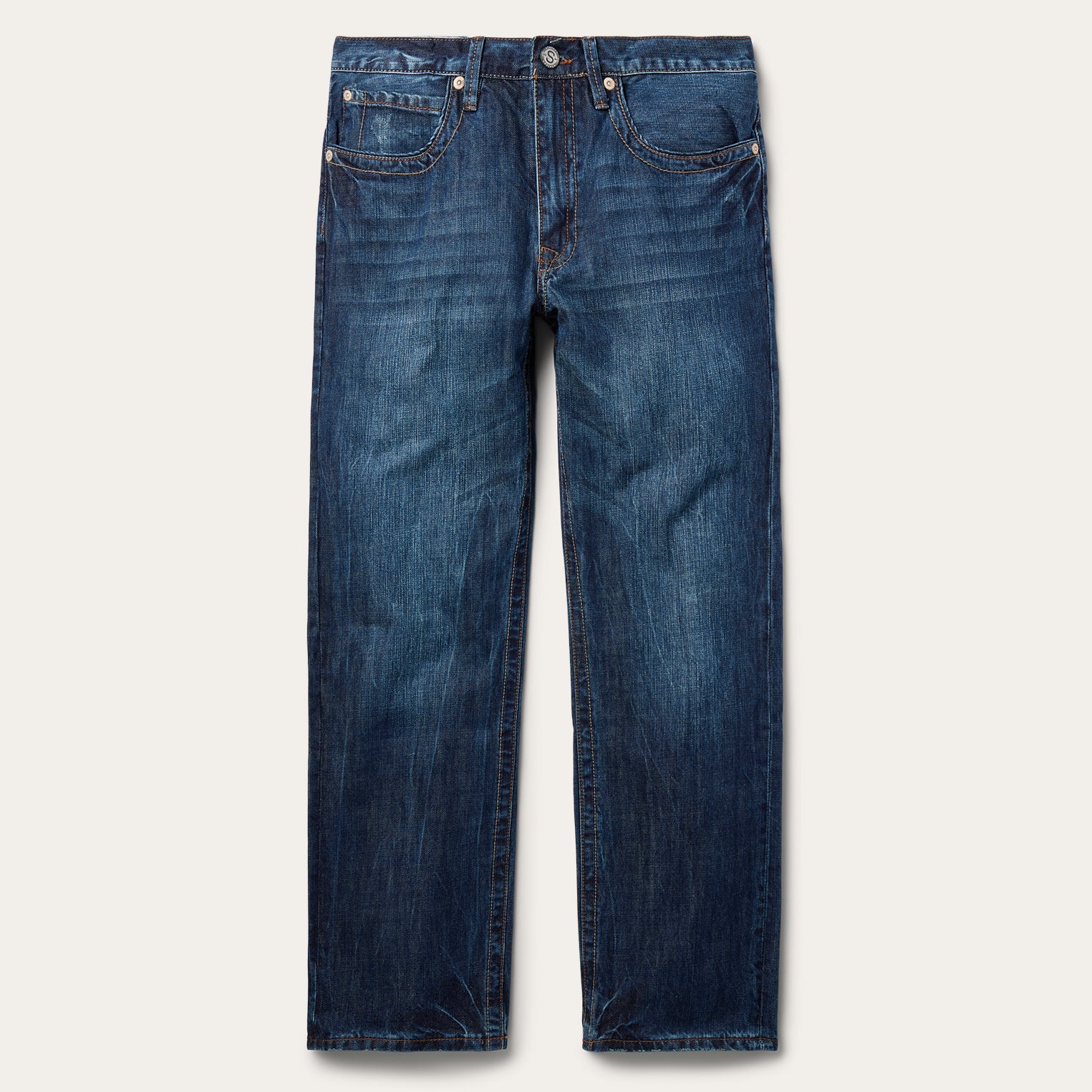 1520 Standard Straight Leg Jean Blue | Stetson Men