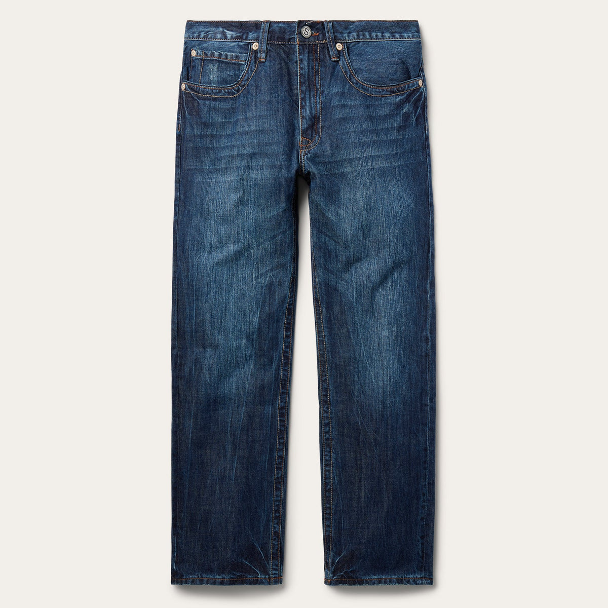 1520 Standard Straight Leg Jean Blue | Stetson Men