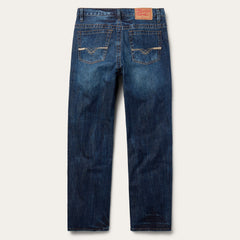1520 Standard Straight Leg Jean Blue | Stetson Men