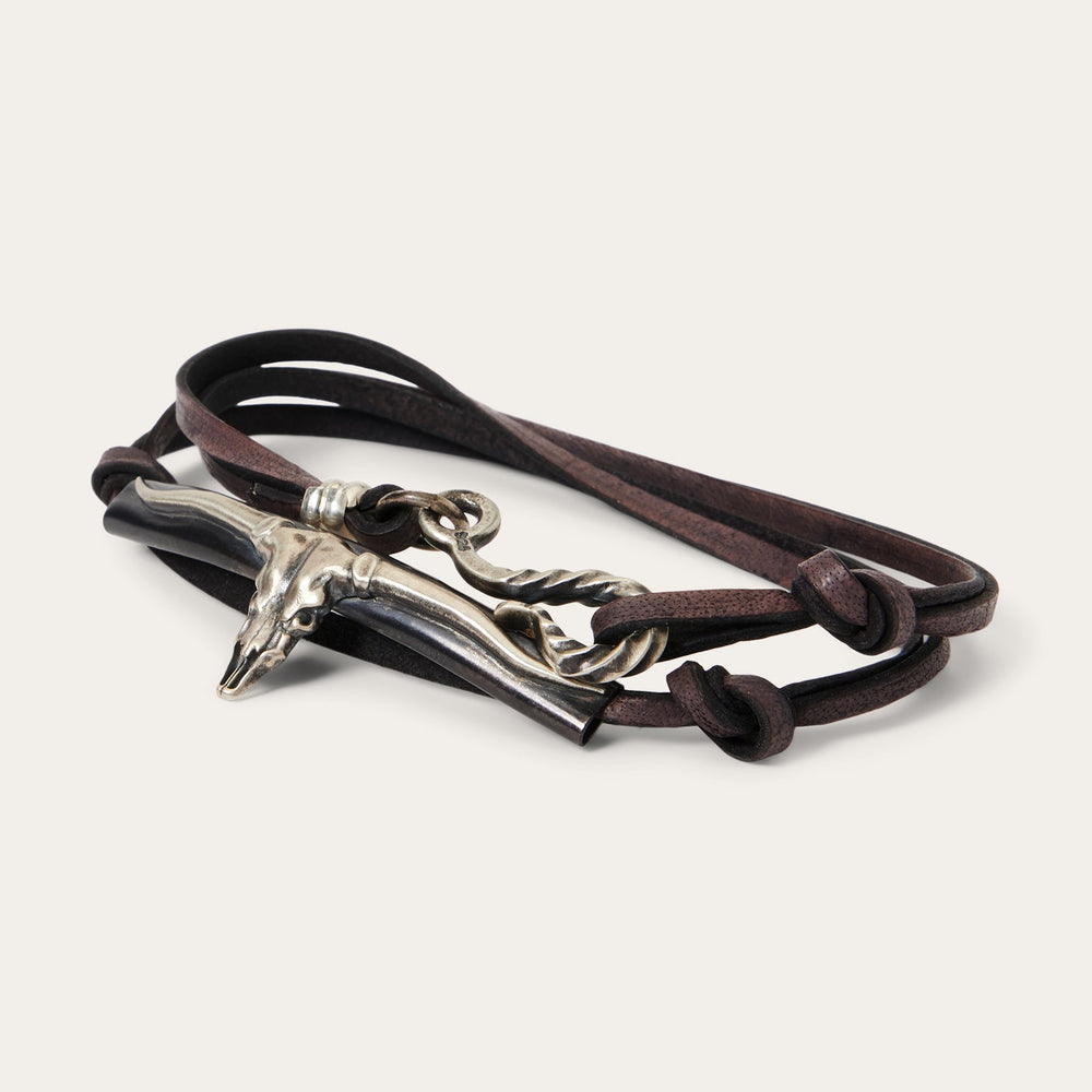 Longhorn Wrap Bracelet  | Stetson