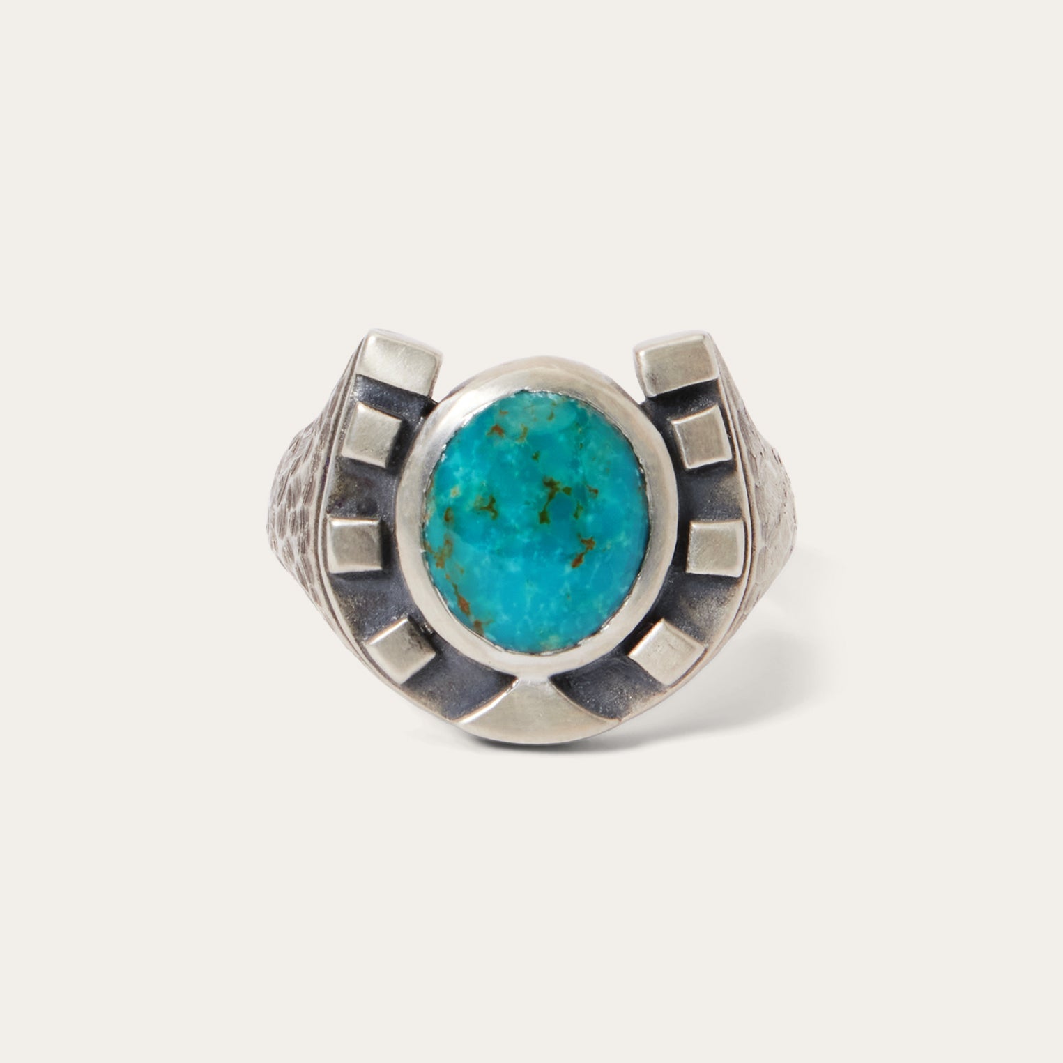 Horseshoe Ring with Turquoise  | Stetson