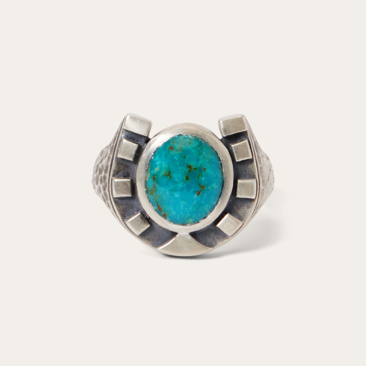 Horseshoe Ring with Turquoise  | Stetson