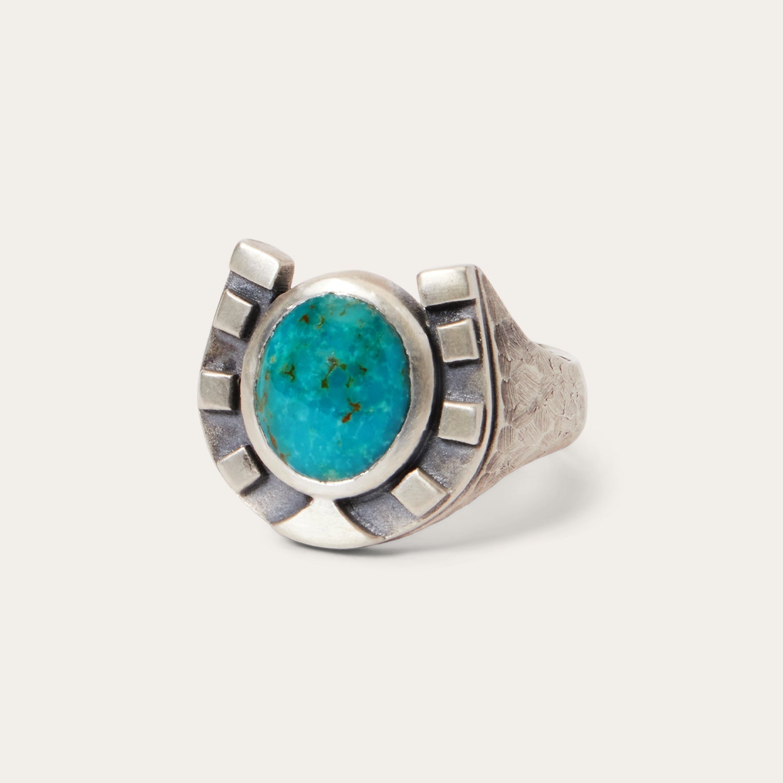Horseshoe Ring with Turquoise  | Stetson