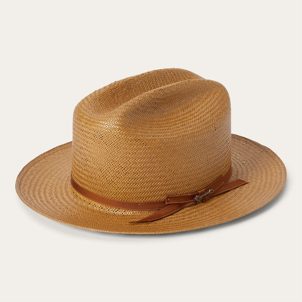 Open Road Straw Hat Cognac | Stetson Hats