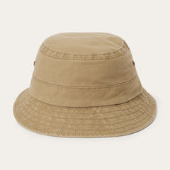 Bucket Delave Organic Cotton Olive | Stetson Hats