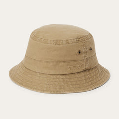 Bucket Delave Organic Cotton Olive | Stetson Hats