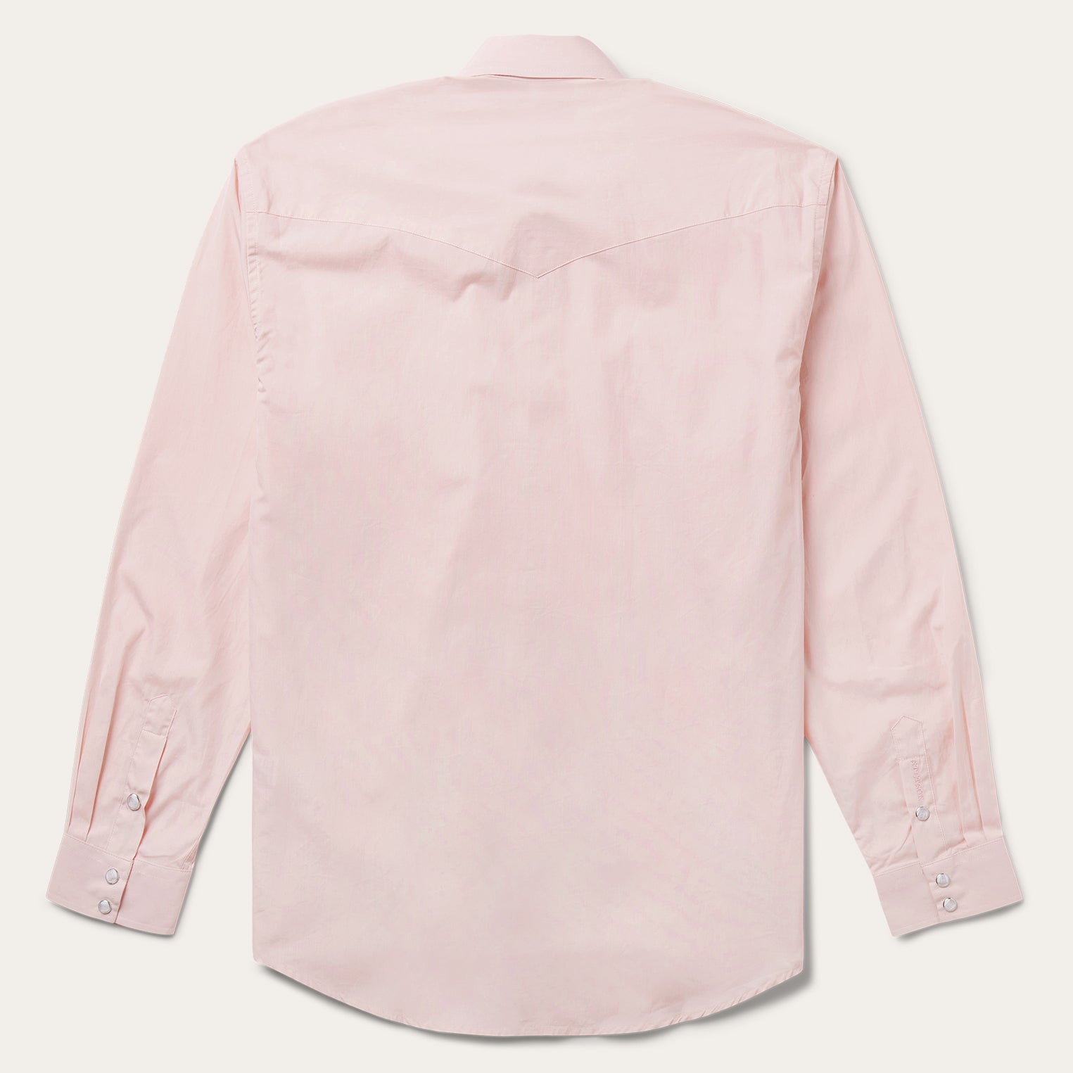 Pink End-On-End Western Shirt Pink | Stetson Men