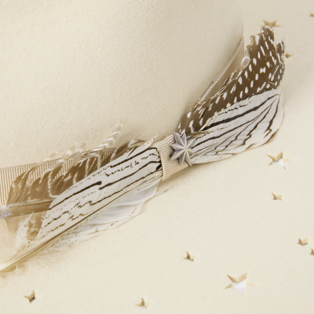 Night Sky Fedora Bone | Stetson Hats