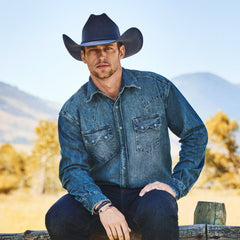 Mason 4X Cowboy Hat Granite | Stetson Hats