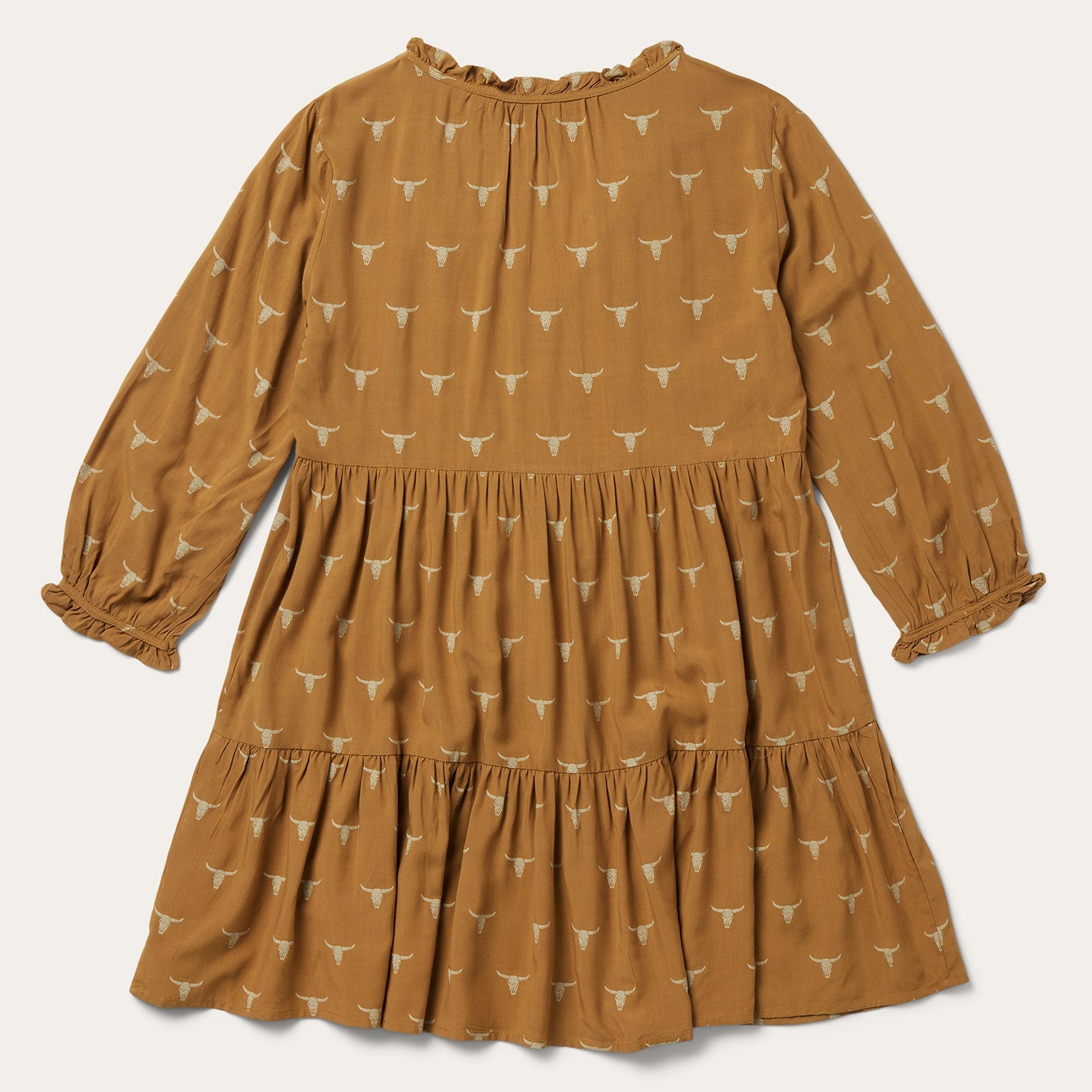 Mojave Longhorn Print Dress Brown | Stetson Women