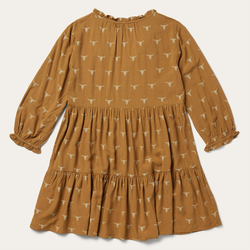 Mojave Longhorn Print Dress Brown | Stetson Women