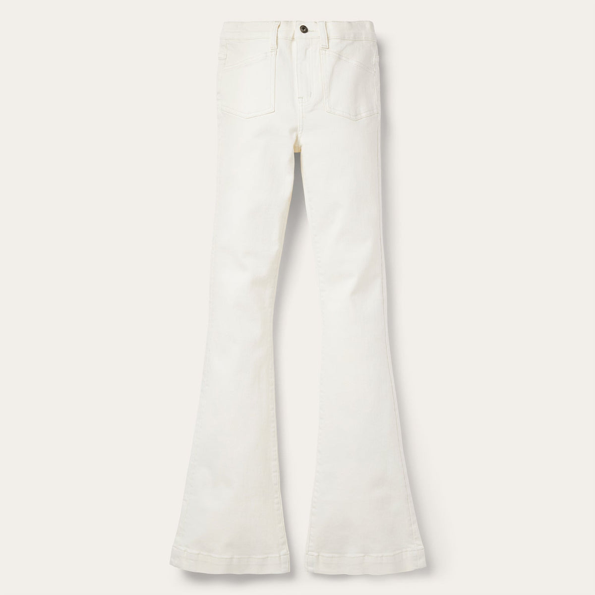 921 High Rise Flare Fit Jean White | Stetson Women