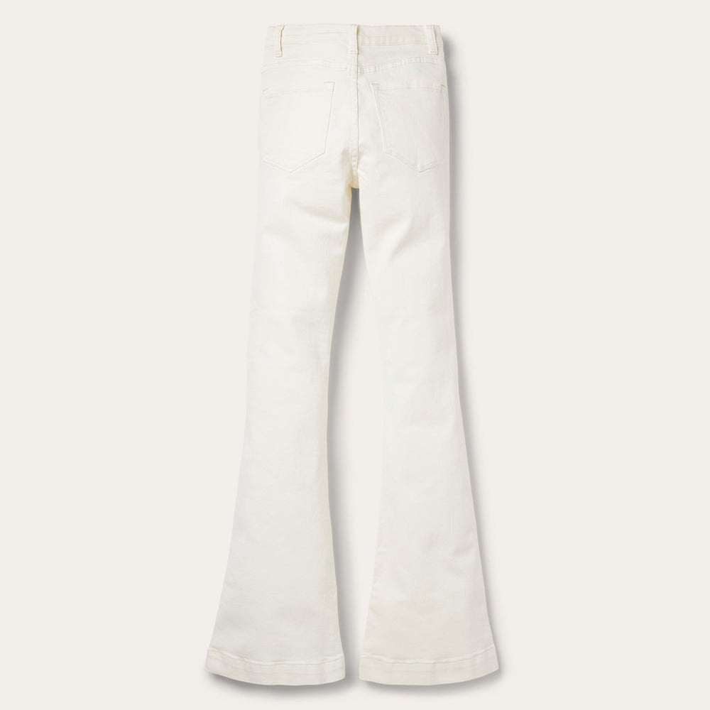 921 High Rise Flare Fit Jean White | Stetson Women
