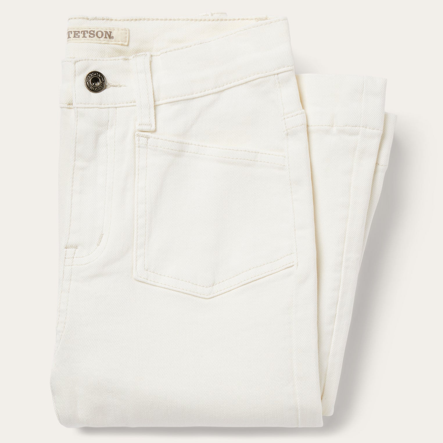921 High Rise Flare Fit Jean White | Stetson Women