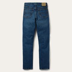 1520 Fit Standard Straight Leg Jean Blue | Stetson Men