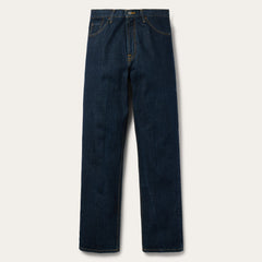 1520 Fit Standard Straight Leg Jean Blue | Stetson Men