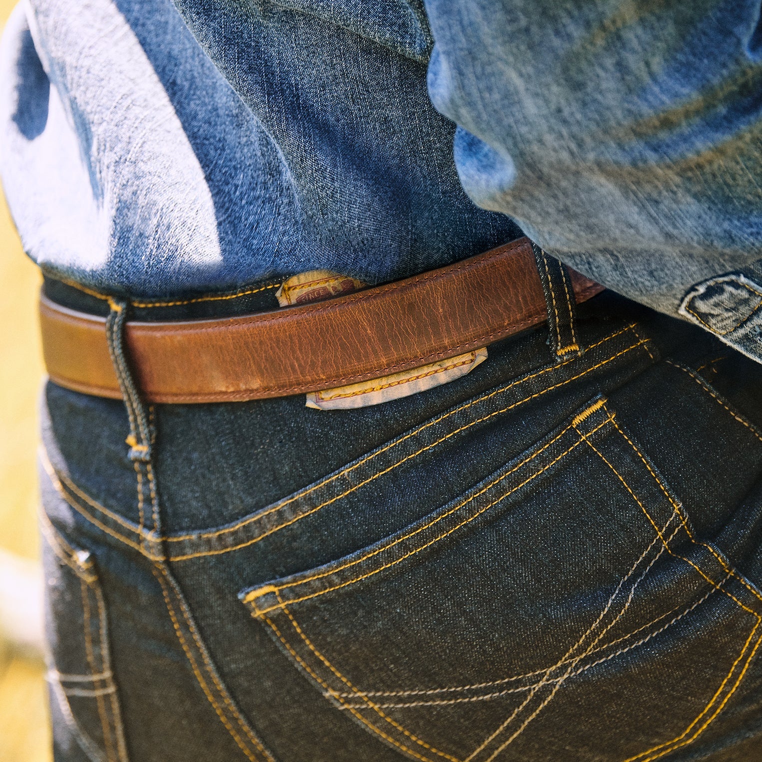 1520 Fit Standard Straight Leg Jean Blue | Stetson Men