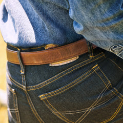 1520 Fit Standard Straight Leg Jean Blue | Stetson Men