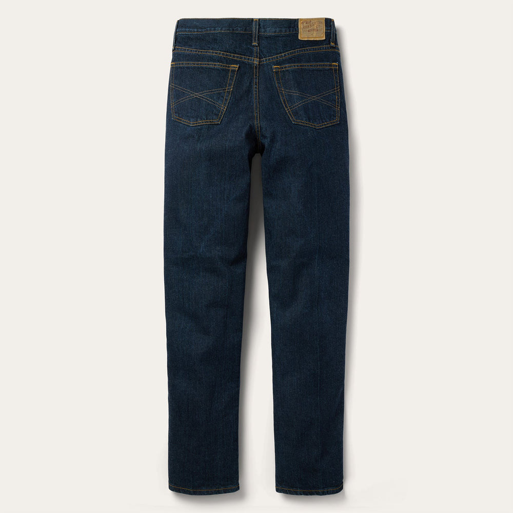 1520 Fit Standard Straight Leg Jean Blue | Stetson Men