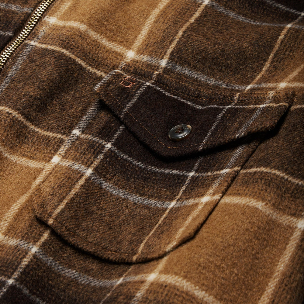 Brown Plaid Western Coat Brown | Stetson Men