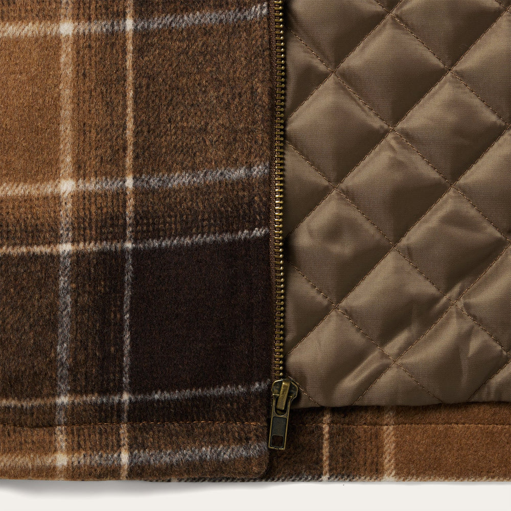 Brown Plaid Western Coat Brown | Stetson Men