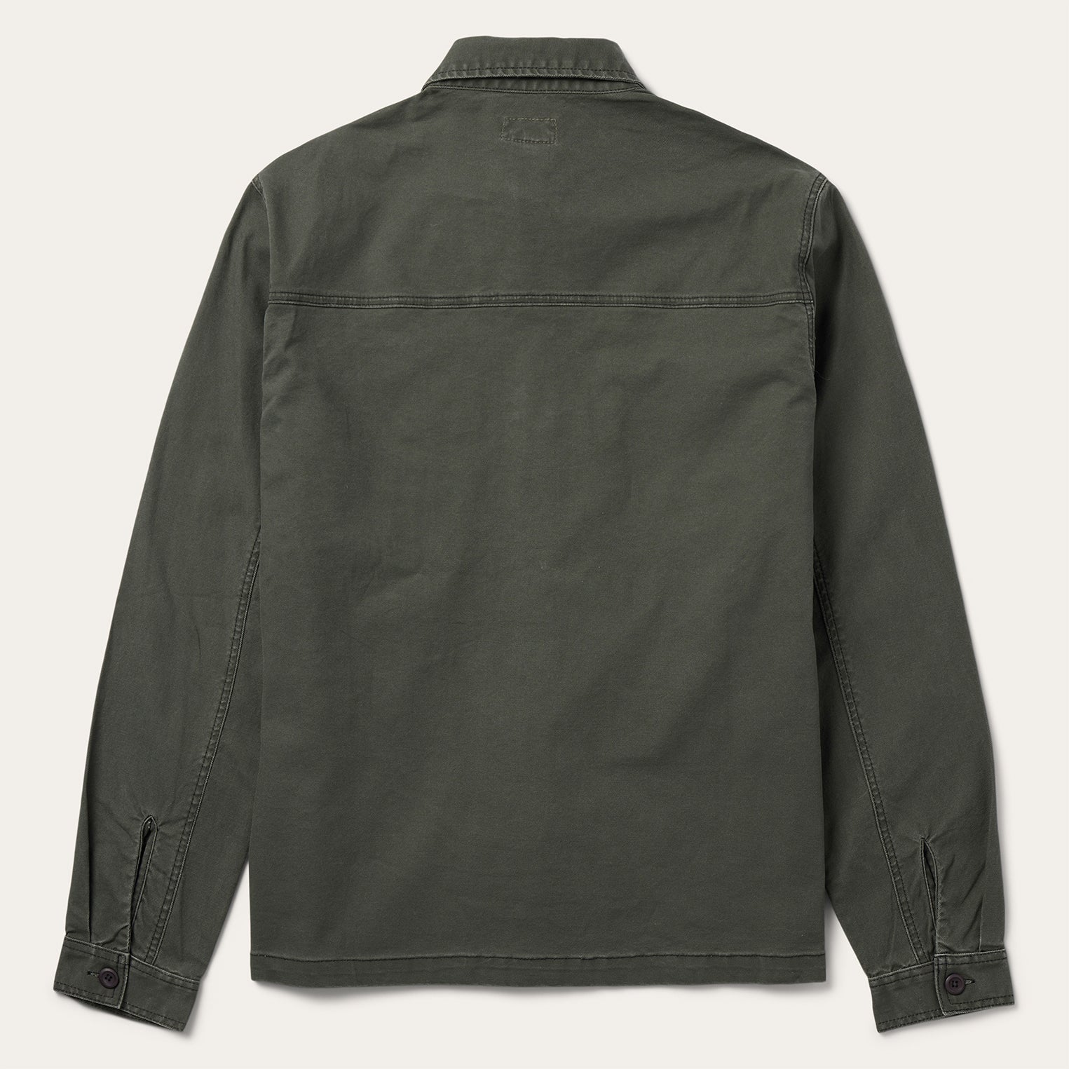 Stretch Canvas Jac-Shirt Green | Stetson Men