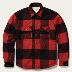 Buffalo Plaid Western Coat Red | Stetson Men
