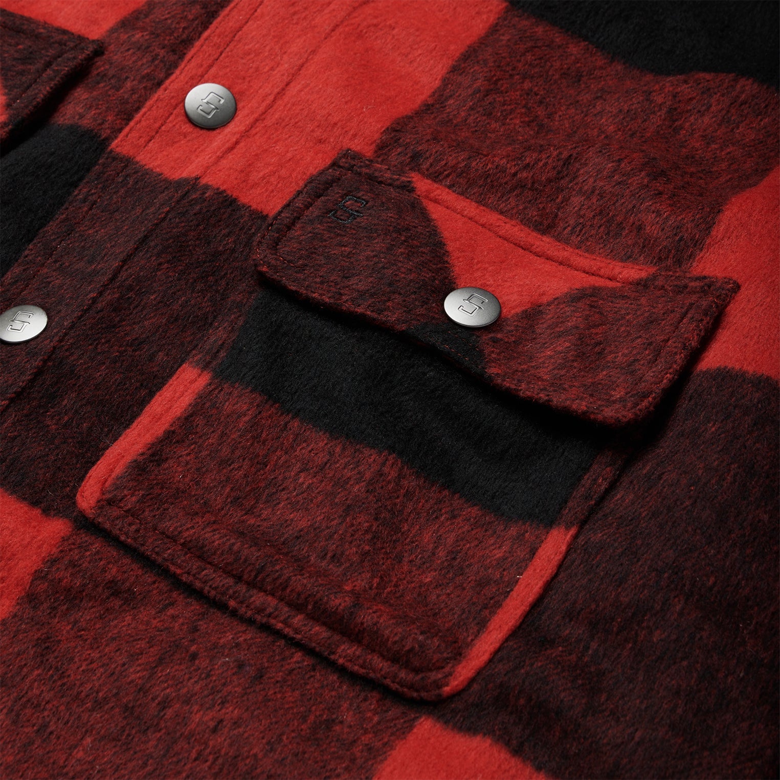 Buffalo Plaid Western Coat Red | Stetson Men