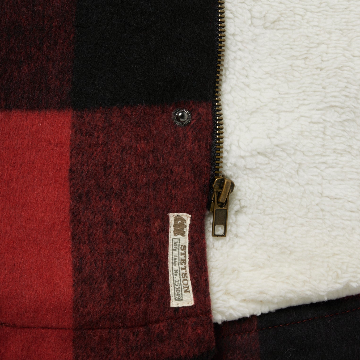 Buffalo Plaid Western Coat Red | Stetson Men
