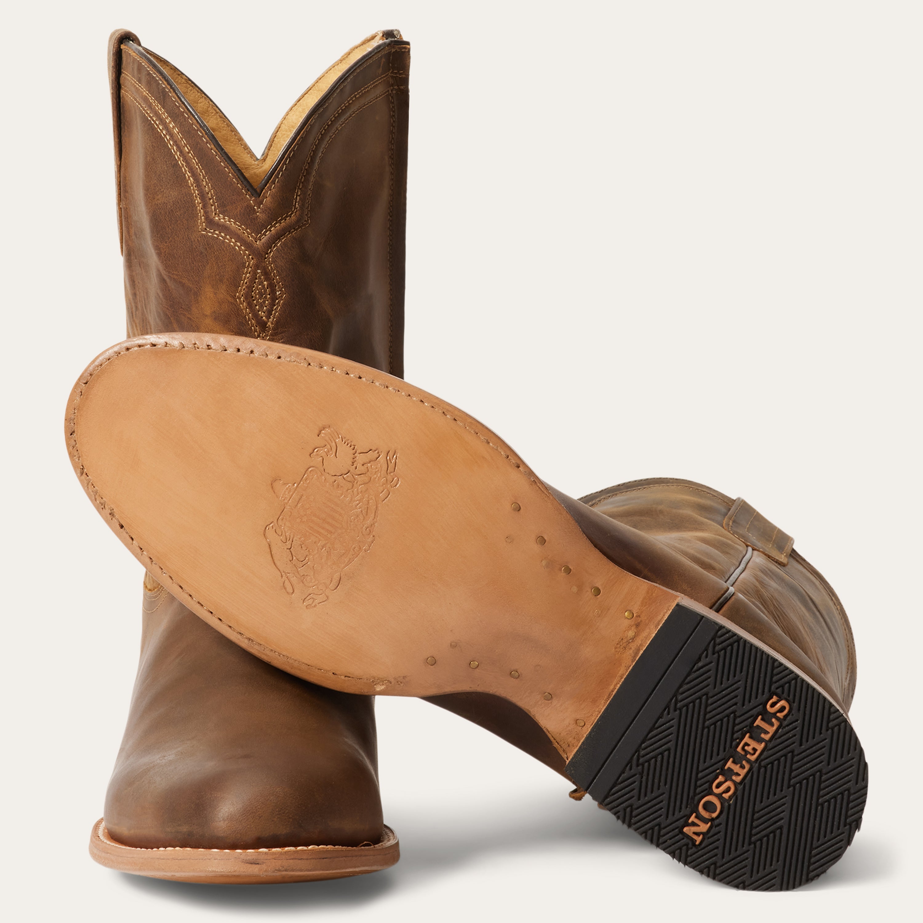 Rancher Zip Roper Oiled Brown | Stetson