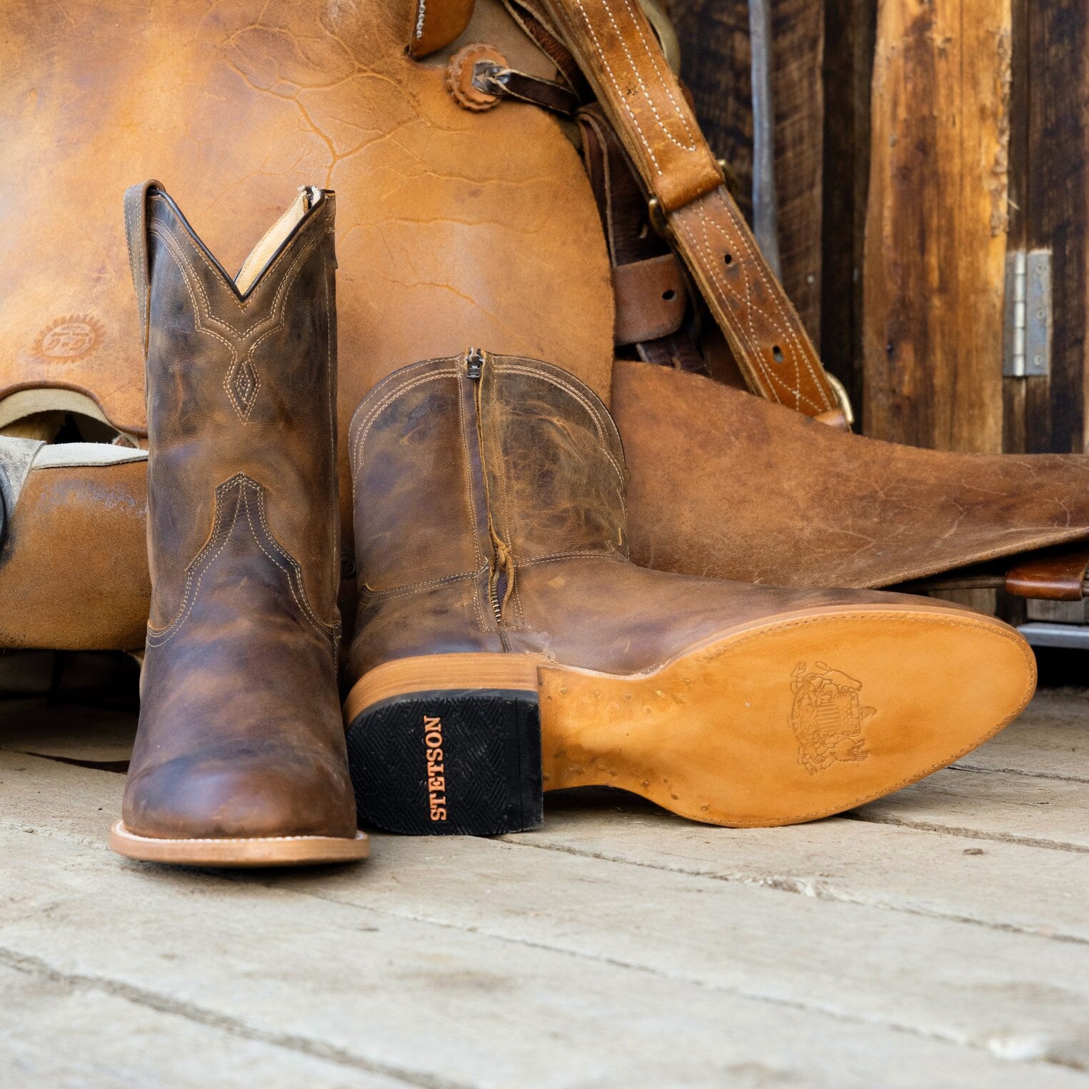 Rancher Zip Roper Oiled Walnut | Stetson
