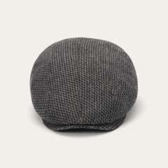 Wool Ivy Cap Brown/Beige Mix | Stetson Hats
