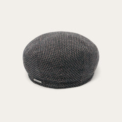 Wool Ivy Cap Brown/Beige Mix | Stetson Hats