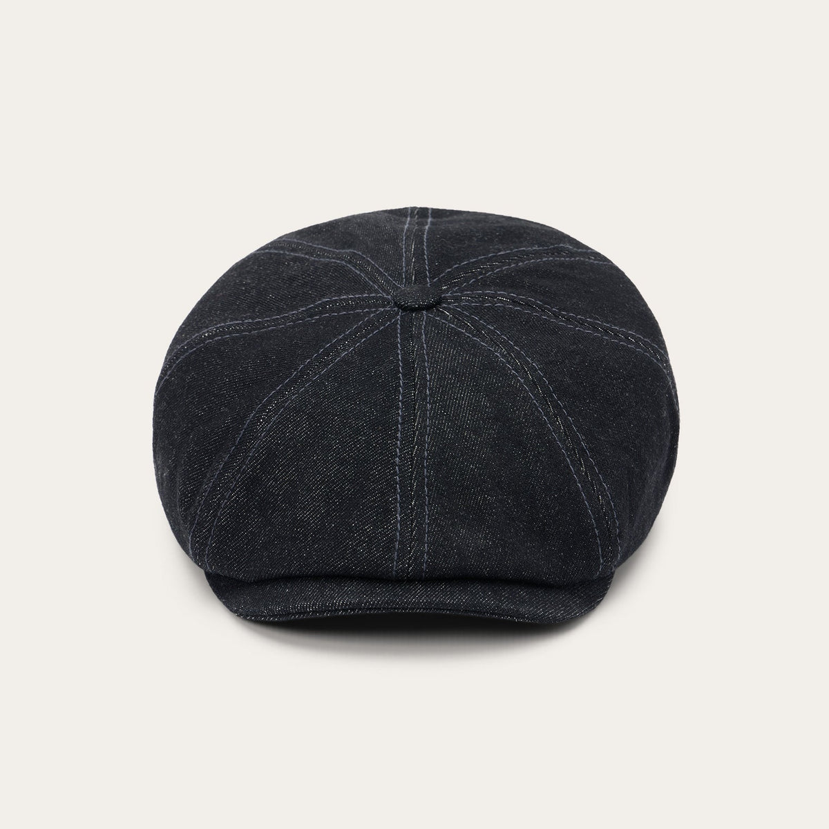 Denim Hatteras Cap Black Denim | Stetson Hats