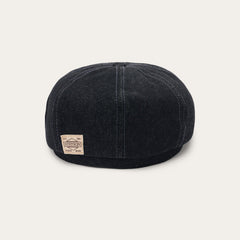 Denim Hatteras Cap Black Denim | Stetson Hats
