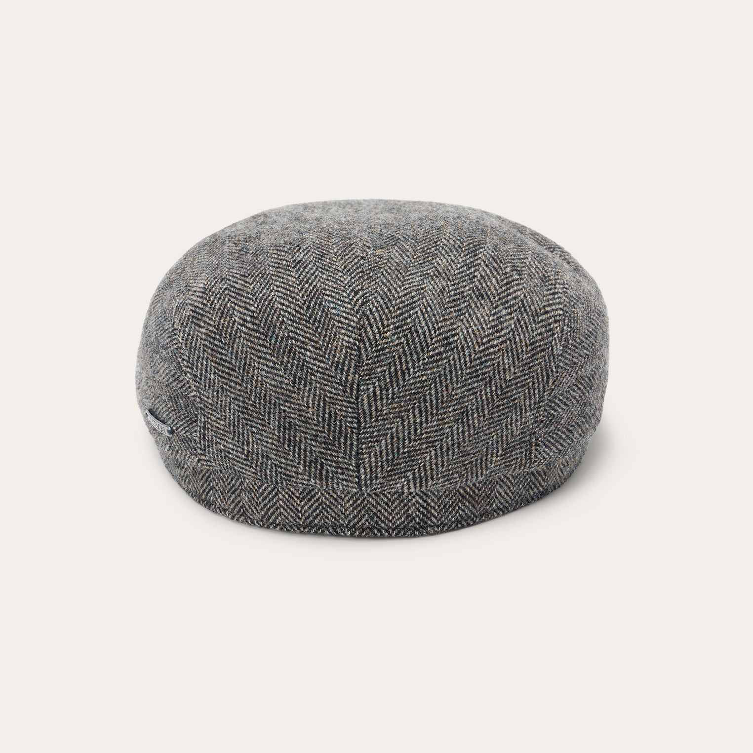 Wool Herringbone Driver Cap Anthra Melange Herringbone | Stetson Hats