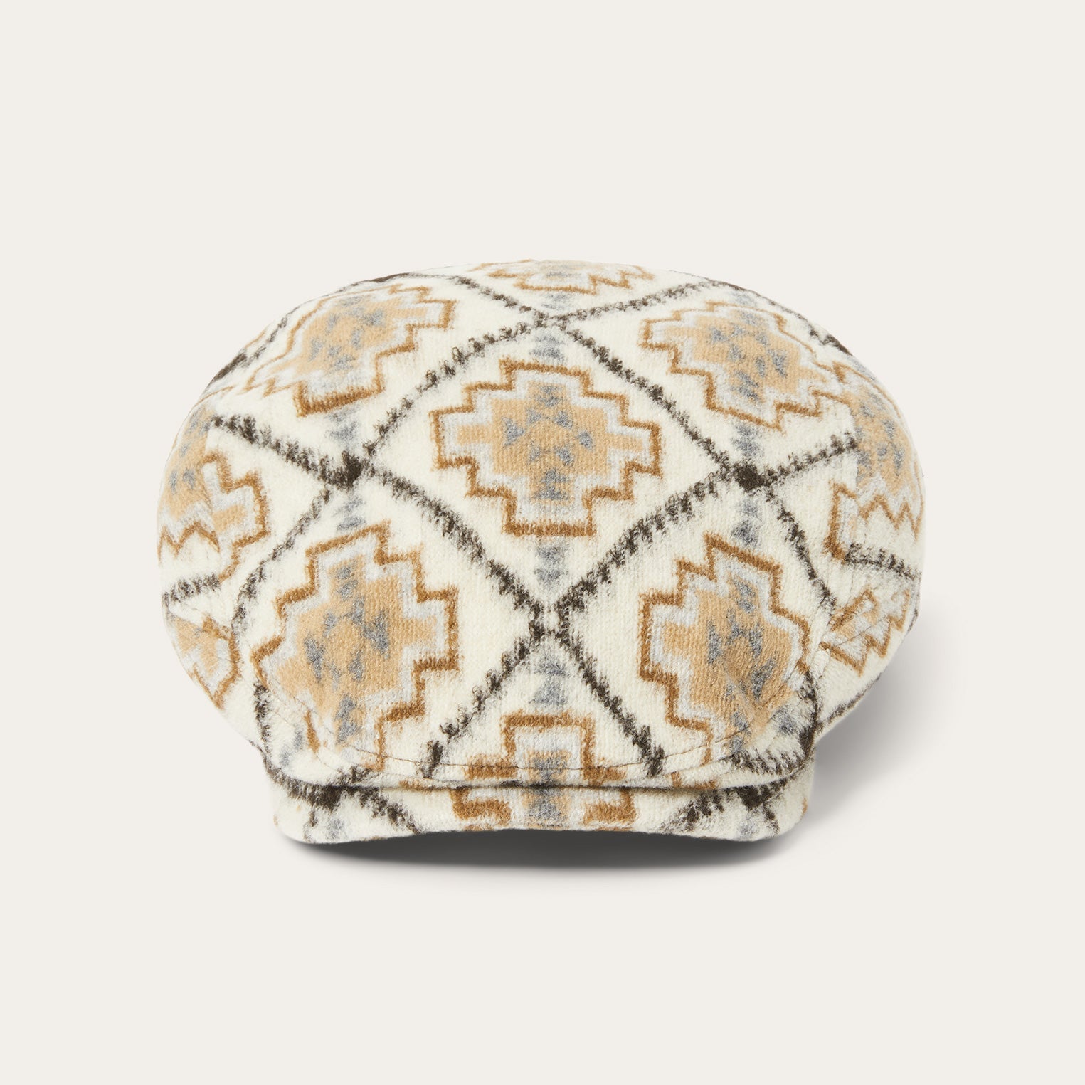 Navajo Jersey Driver Cap Off White / Beige | Stetson Hats