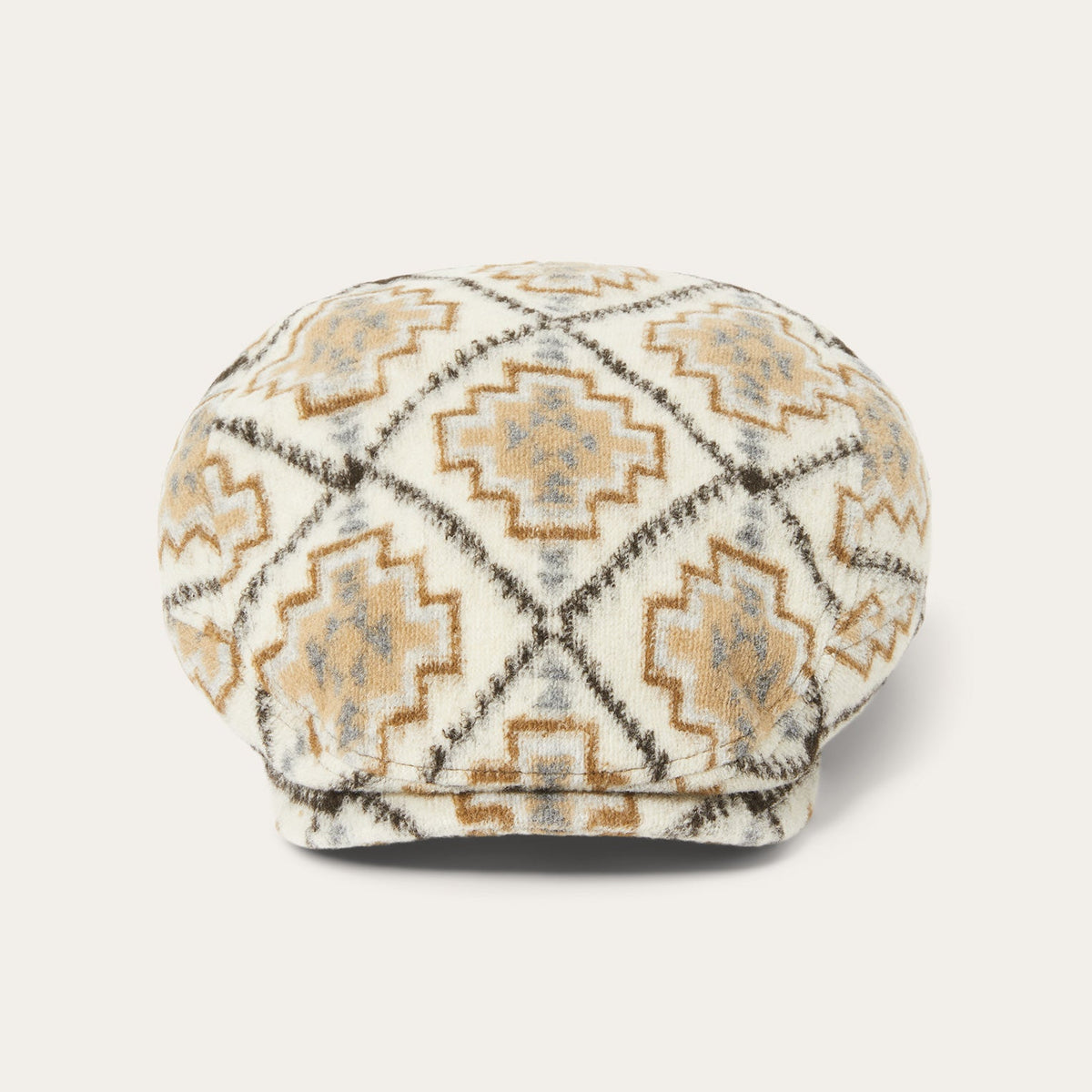 Navajo Jersey Driver Cap Off White / Beige | Stetson Hats