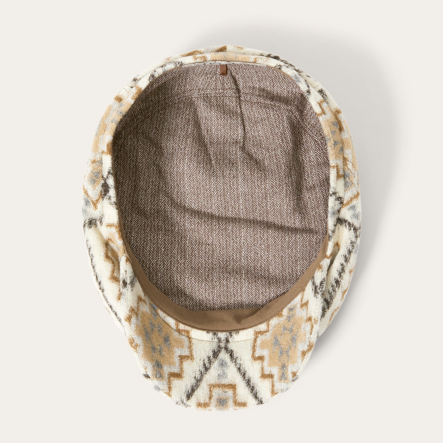 Navajo Jersey Driver Cap Off White / Beige | Stetson Hats