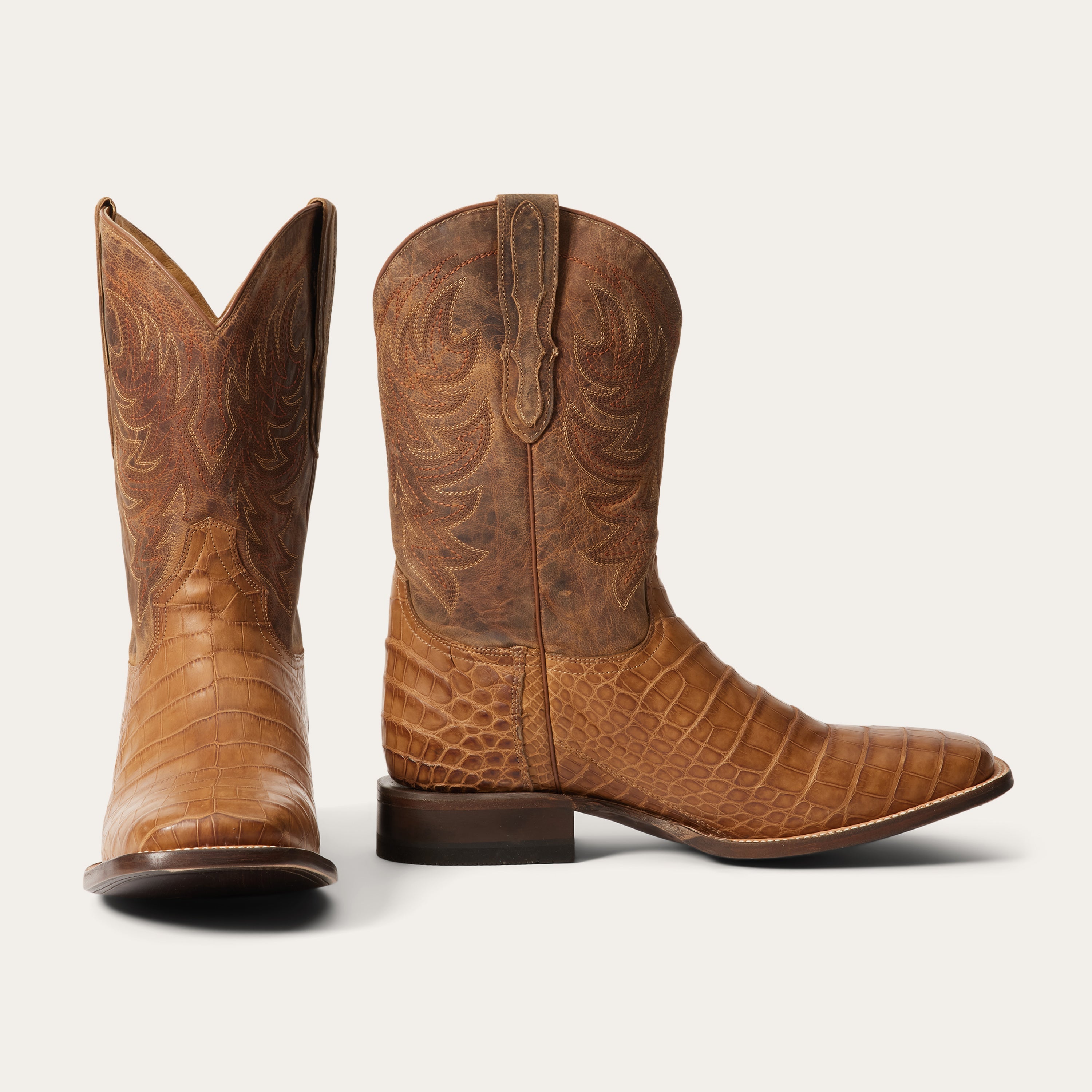 Aces Alligator Boots Tan | Stetson
