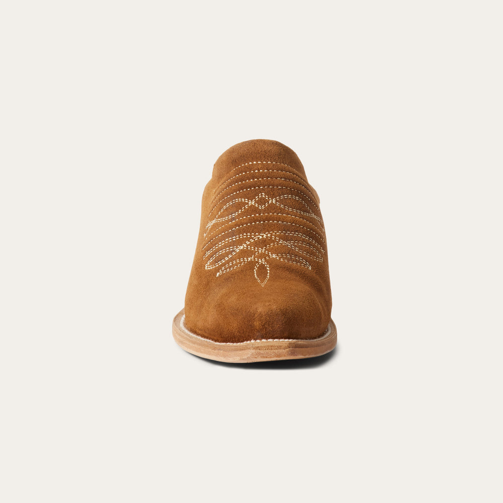 Reed Western Mules Brown | Stetson