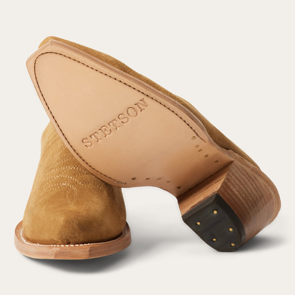 Reed Western Mules Tan | Stetson