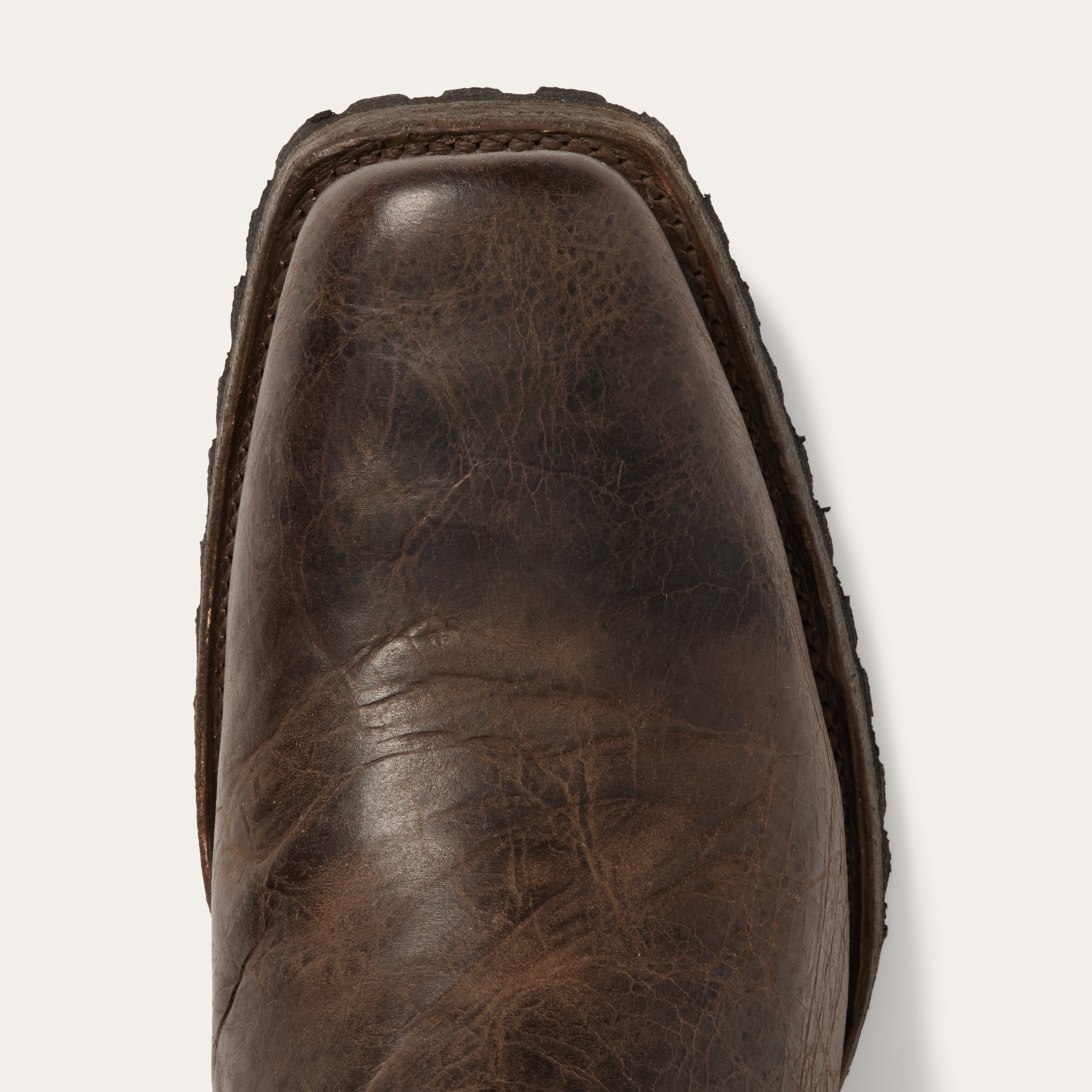Heritage Harness Boots Waxed Dark Brown | Stetson