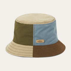 Waxed Cotton Bucket Hat Multi | Stetson Hats
