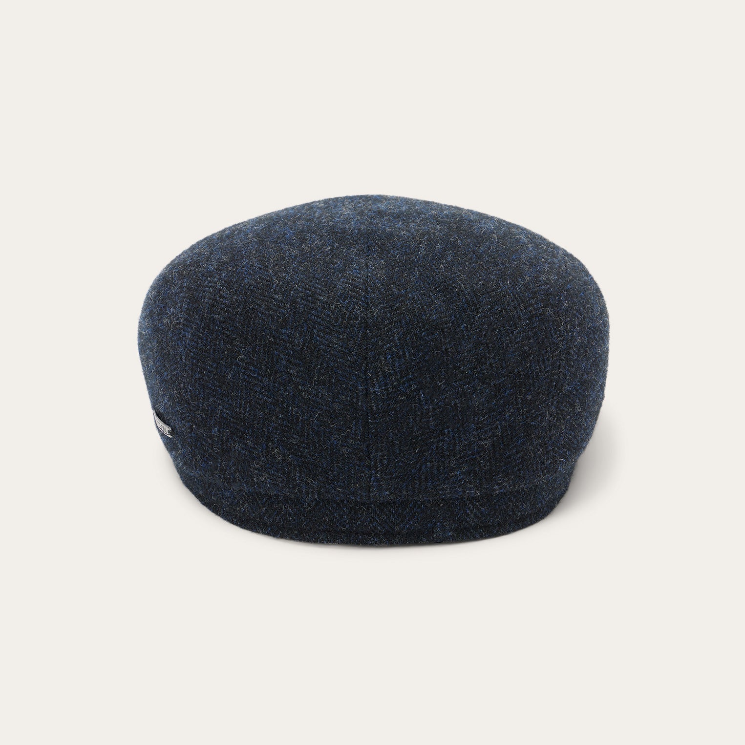 Wool Herringbone Driver Cap Dark Navy Herringbone | Stetson Hats