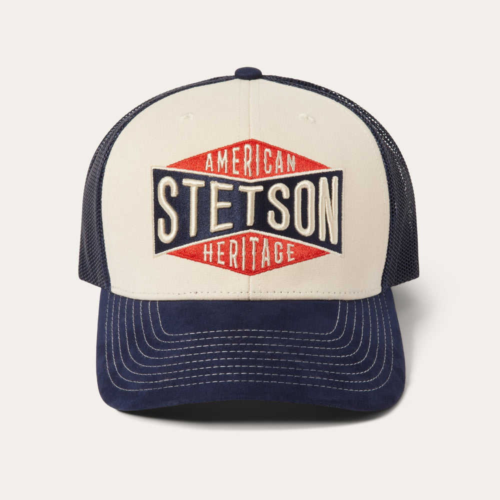 Cream American Heritage Trucker Cap Cream | Stetson Hats
