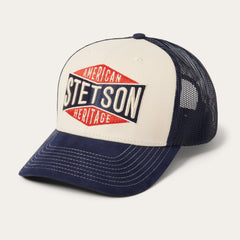 Cream American Heritage Trucker Cap Cream | Stetson Hats