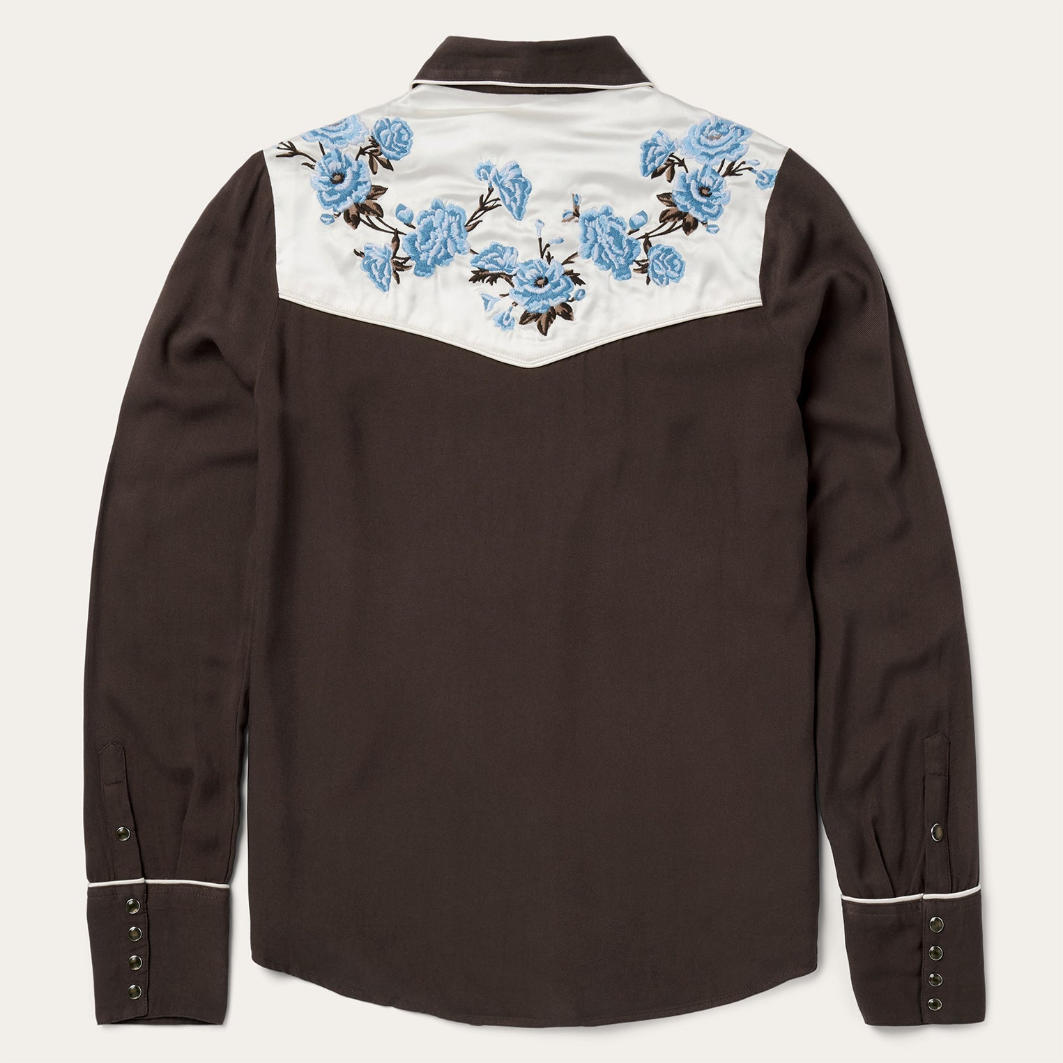 Embroidered Western Shirt Brown | Stetson Women