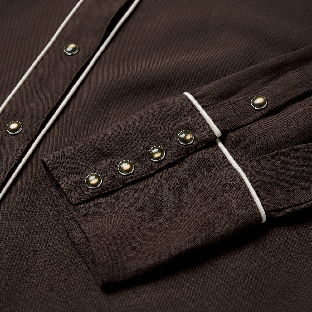 Embroidered Western Shirt Brown | Stetson Women