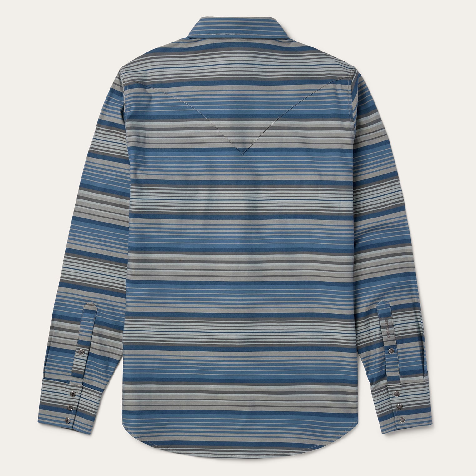 Serape Stripe Western Shirt Blue | Stetson Men